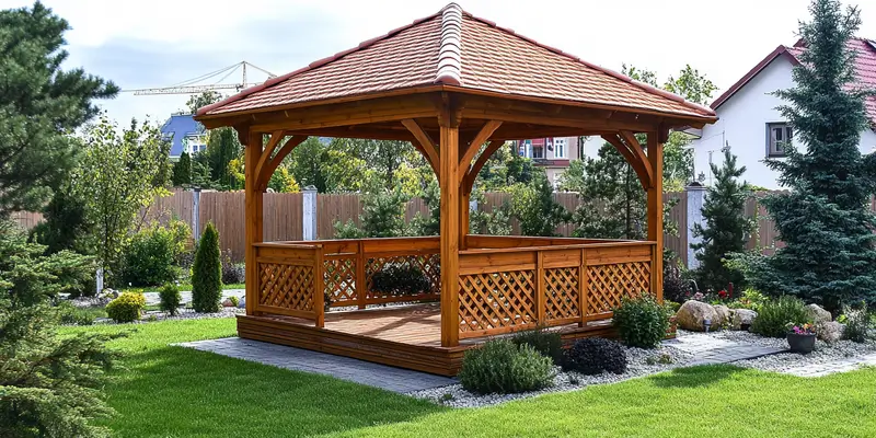 Co na daszek altany?