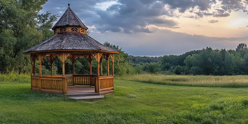 Co położyć na dach altany?