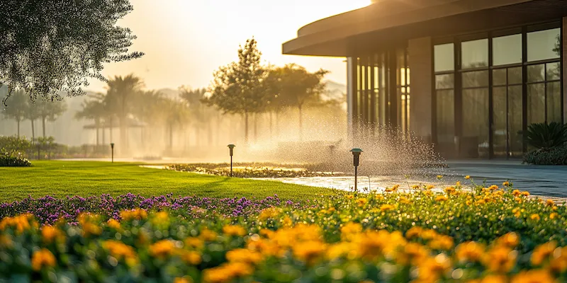 Jak zrobić nawadnianie ogrodu schemat?
