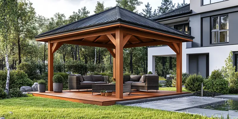 Jakie wymiary altany ogrodowe?