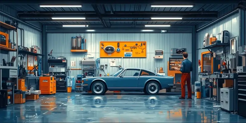 Kompresor do pompowania kół samochodowych