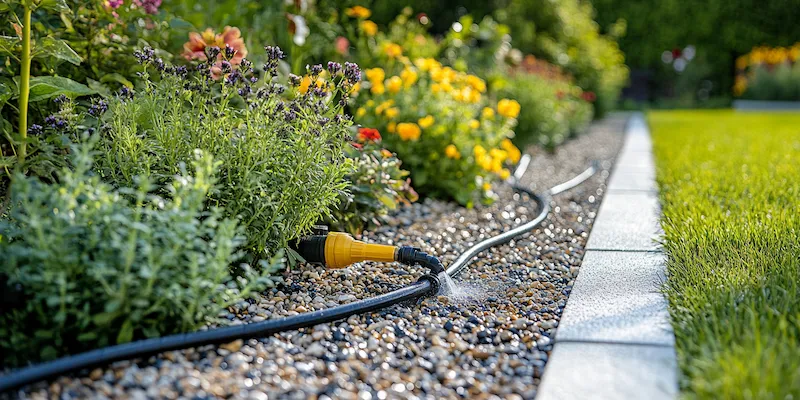 Nawadnianie ogrodu jakie rury?