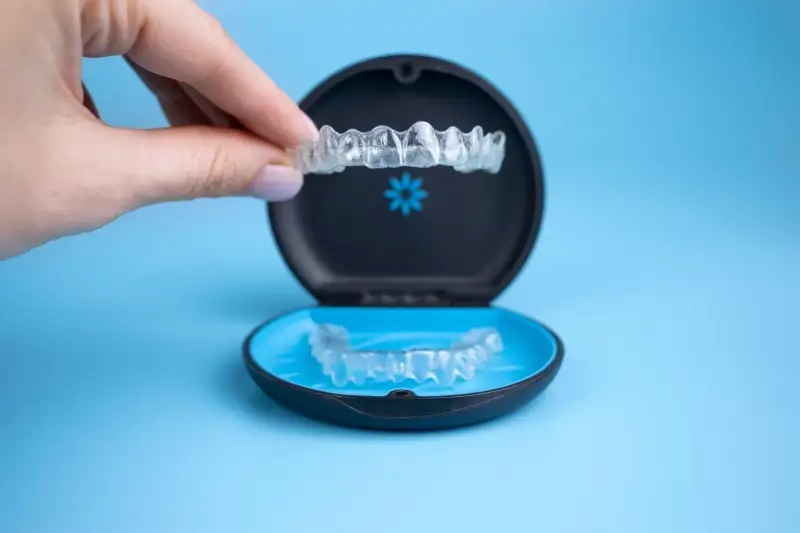 Czy można pić w nakładkach Invisalign?