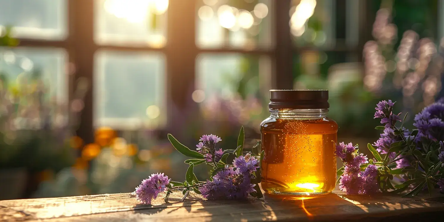 Miód gryczany do herbaty