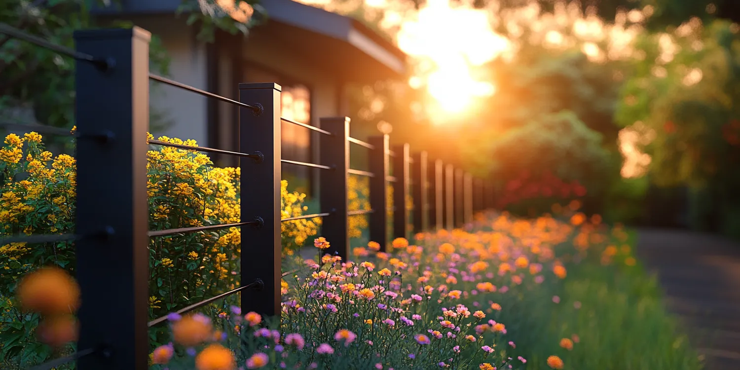 metalowe ogrodzenia z Polski