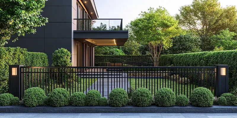 nowoczesne ogrodzenia z Polski
