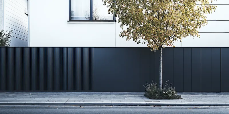 Moderne Zäune Polen