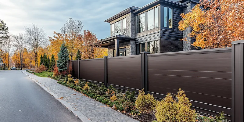 Metalzaune aus Polen